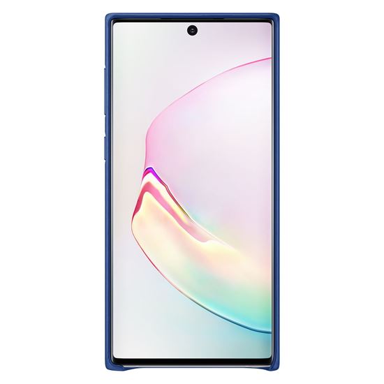 Samsung Galaxy Note10 Deri Kılıf Mavi - VN970LLEGWW