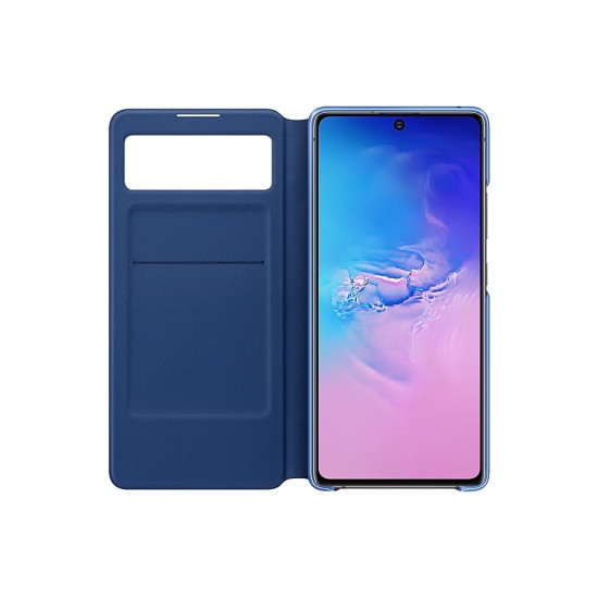 Samsung Galaxy S10 Lite S-View Kılıf - Siyah EF-EG770PBEGWW