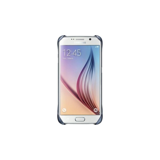 Samsung Galaxy S6 Koruma Kılıfı Siyah Deri EF-YG920BBEGWW