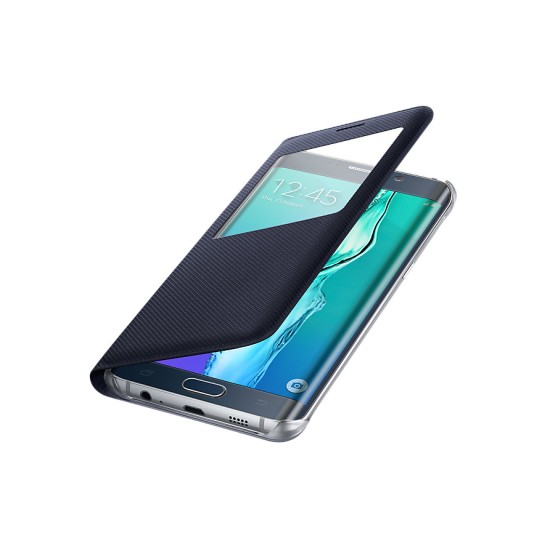 Samsung S6 Edge+ Plus S-View Kılıf Lacivert - EF-CG928PBEGTR