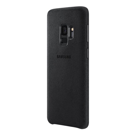 Samsung S9 G960 Alcantara Kılıf Siyah EF-XG960ABEGWW